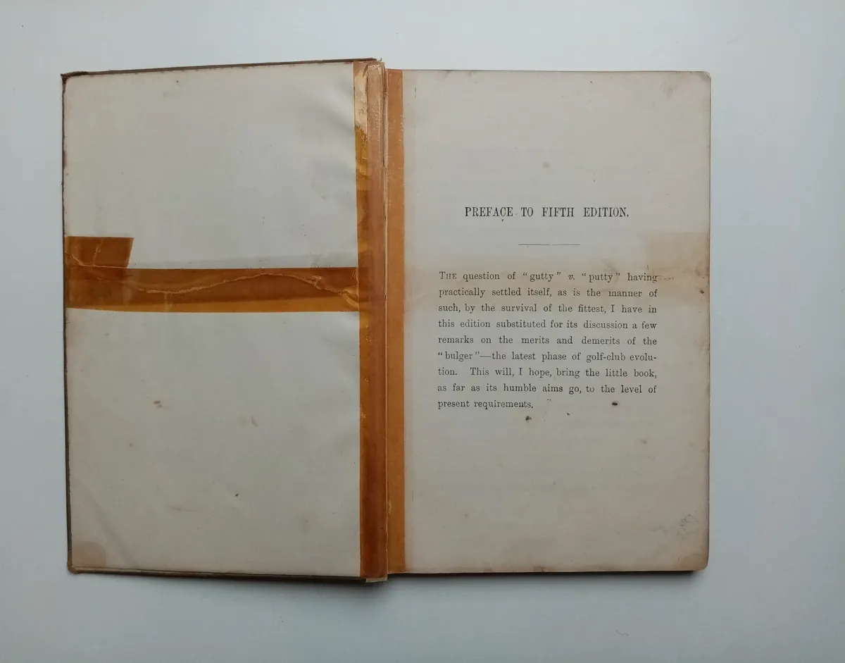 Hints on the Game of Golf (1895) - Golfing Book - Image 4