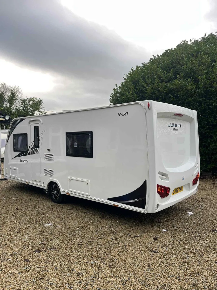2017 Lunar Galaxy 4 Berth Single Bed Caravan - Image 3