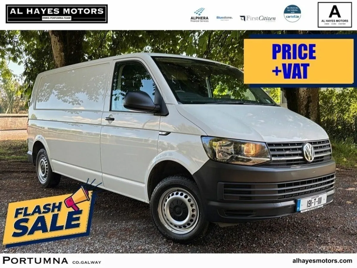 Volkswagen Transporter LWB 2.0TDI 102BHP *PRICE + - Image 1