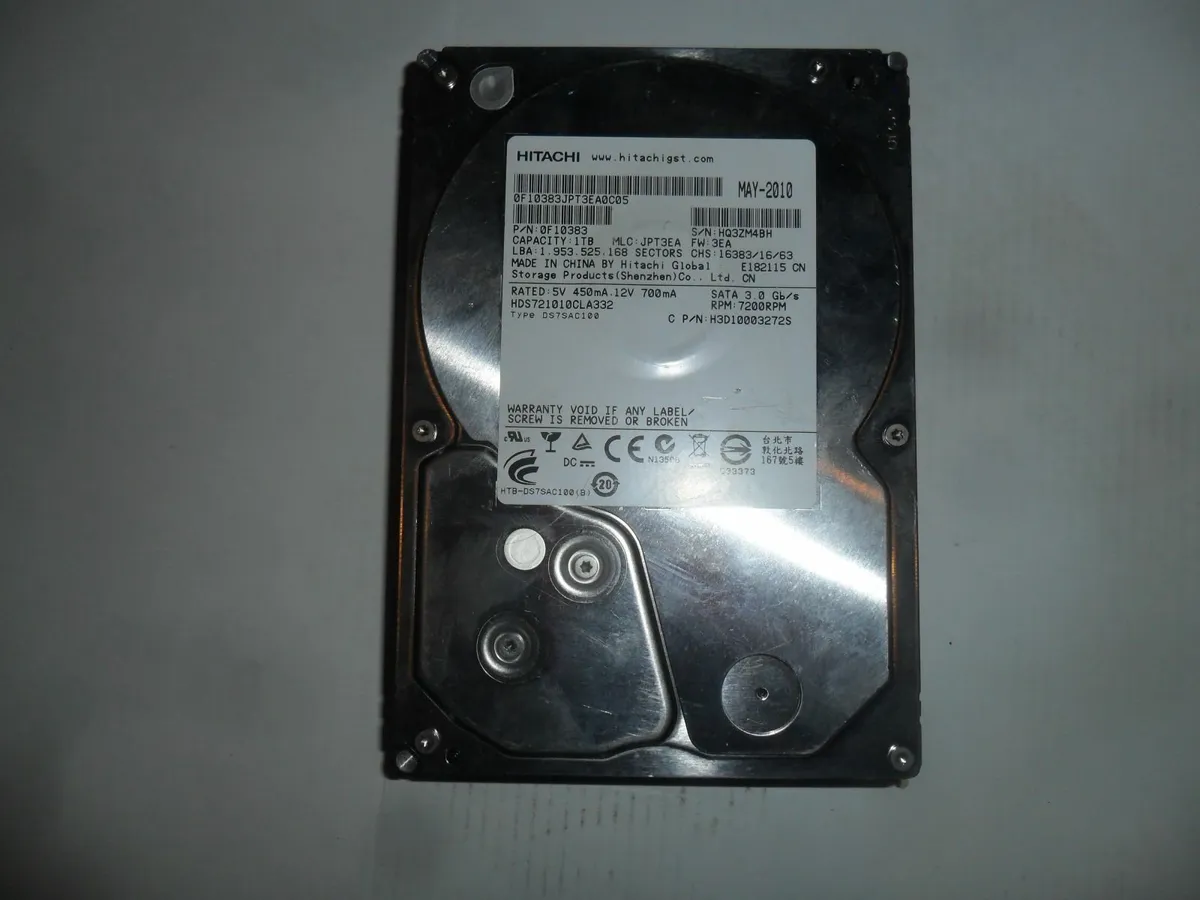 Hitachi Hdd 1 TB - Image 2
