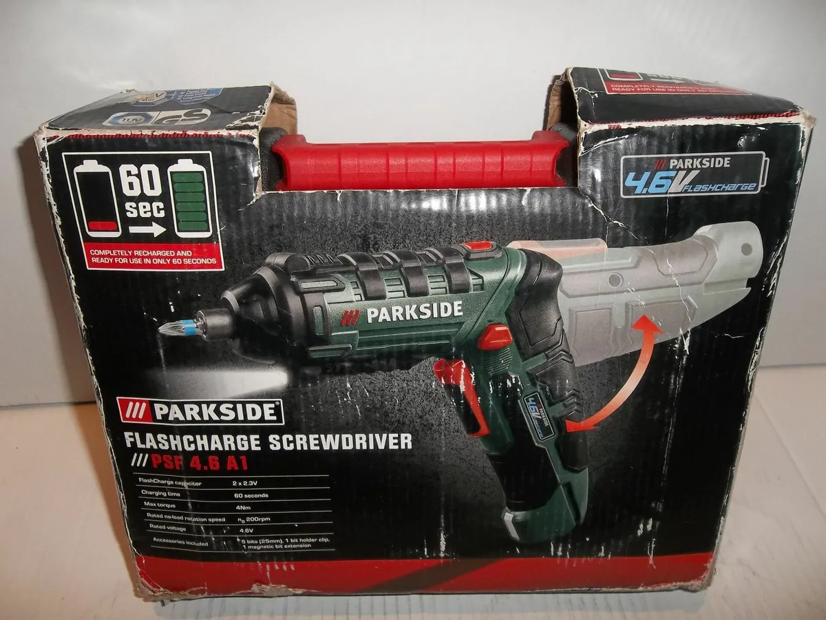 Parkside flashcharge screwdriver - Image 1