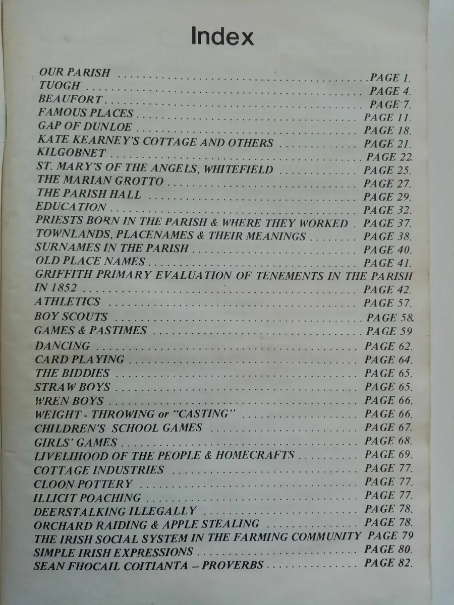 Our Parish Beaufort - County Kerry History Book - Image 4
