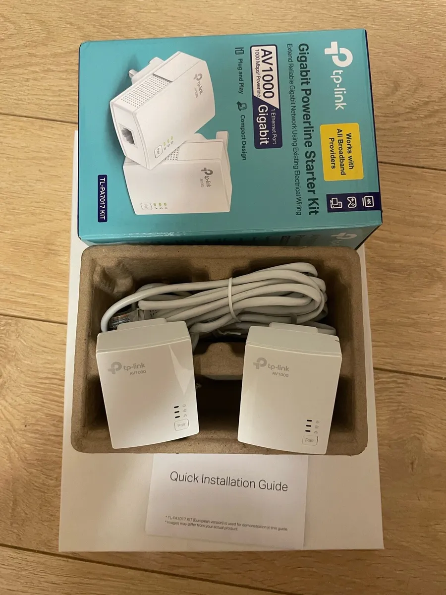 TP-Link AV1000 Gigabit Powerline Starter - Image 2