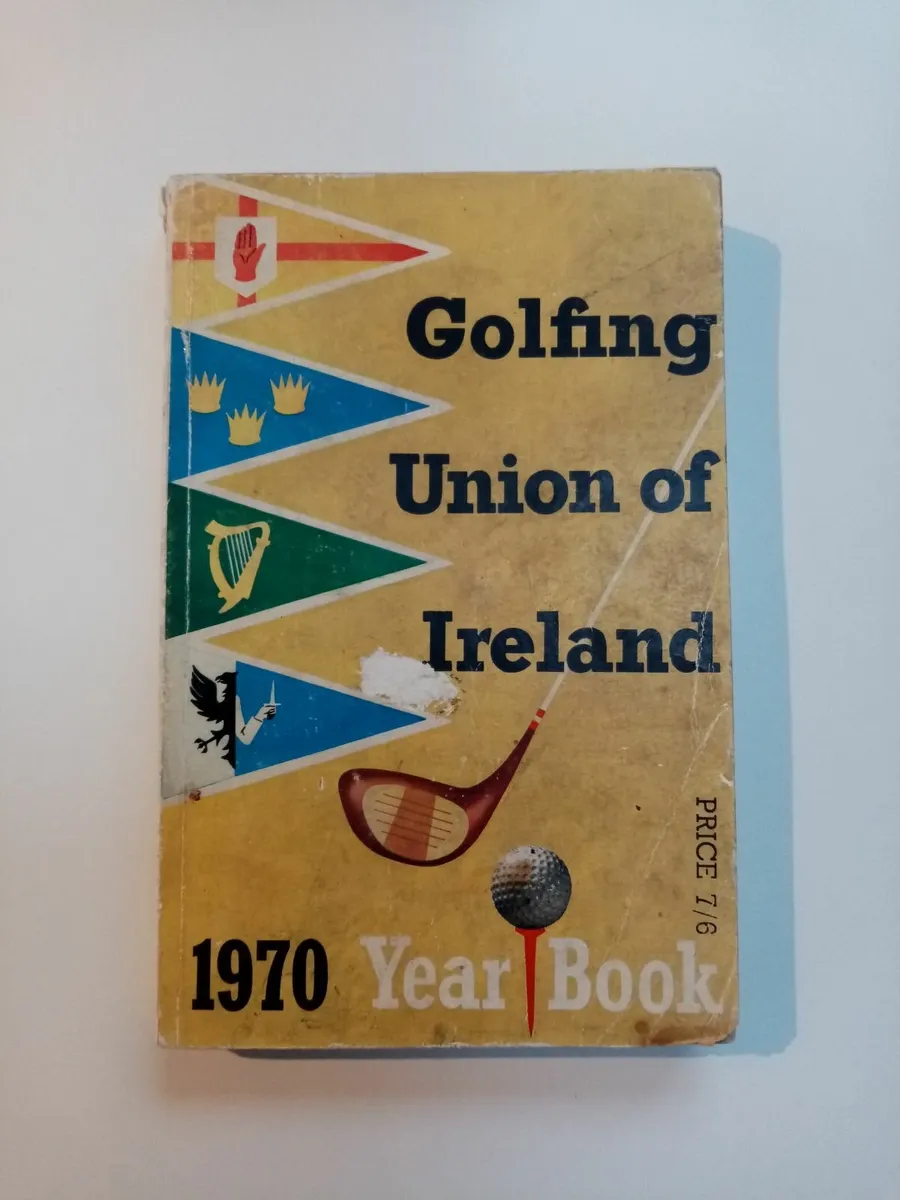 Golfing Union of Ireland Yearbook 1970 - Golf Book - Image 1