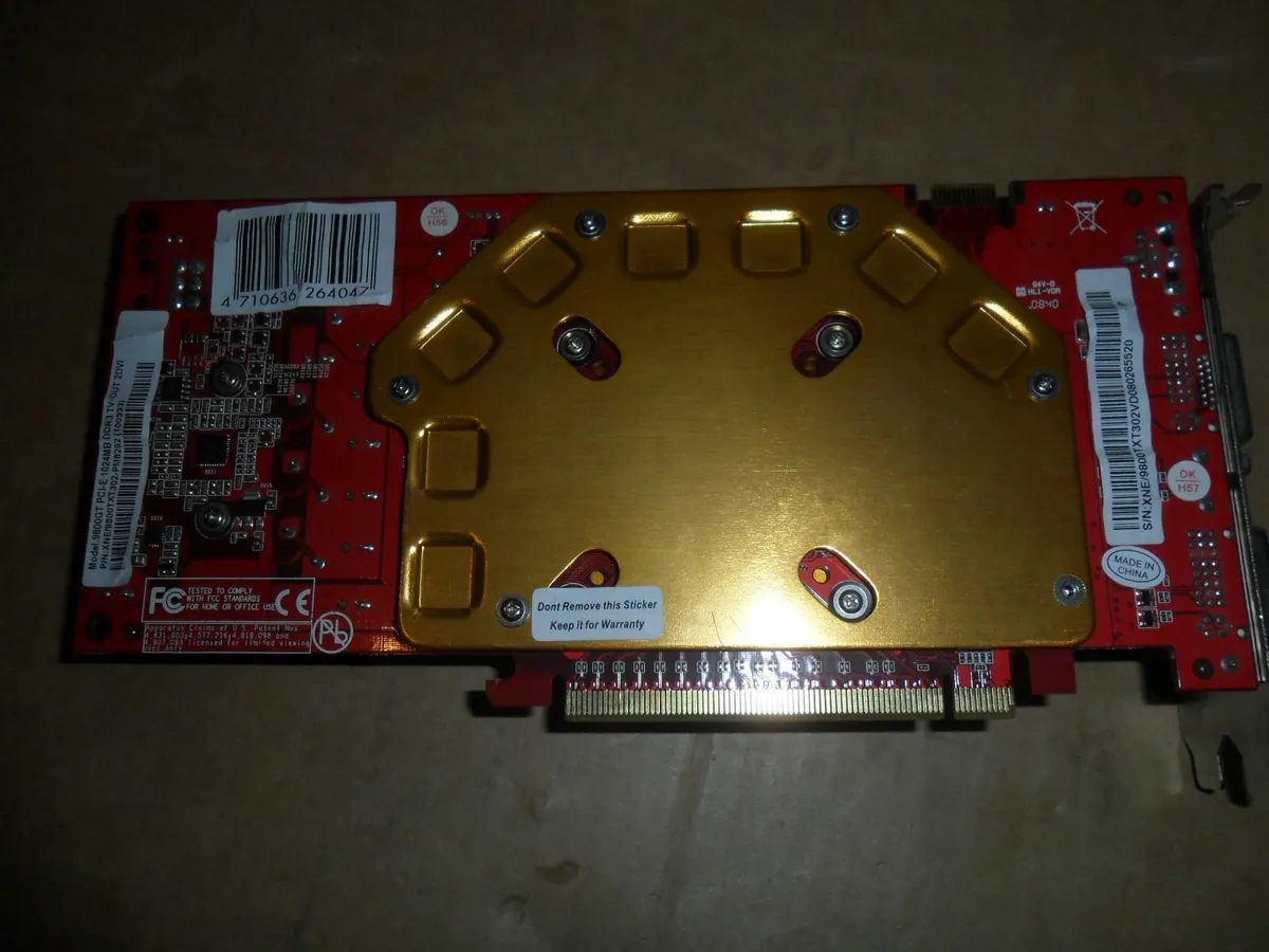 graphic cards 9800 GT 1GB DDR3 - Image 2