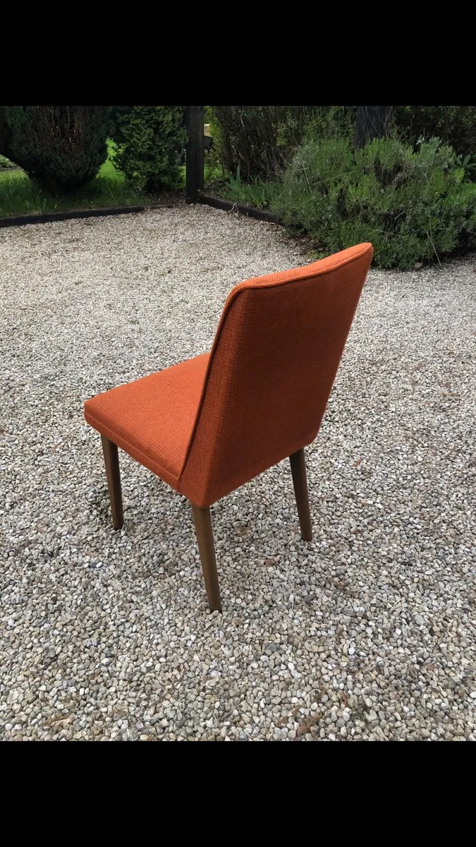 Mid century dining chairs x 4 - Image 4