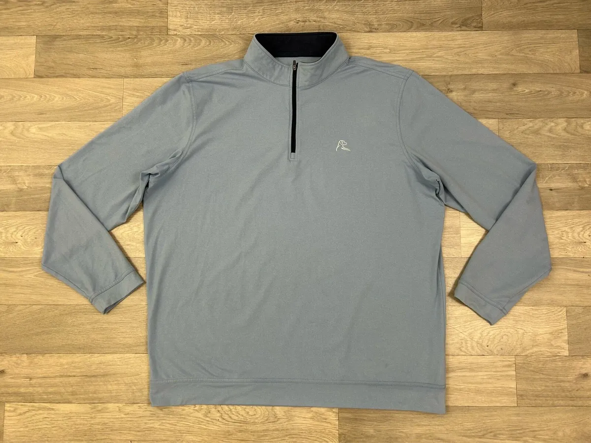 Rhoback Golf Half Zip Jumper Mens Large - Image 1