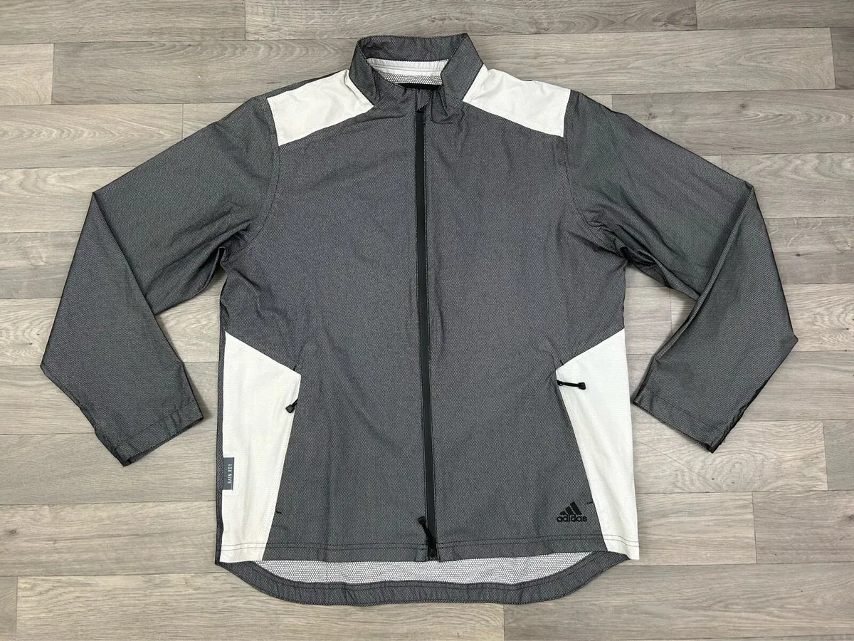 Adidas Rain.Rdy Waterproof Golf Jacket Mens Large - Image 1