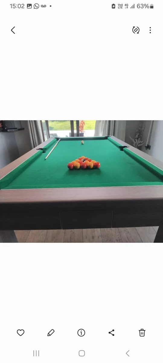 Dining Room Table / Pool Table - Image 4