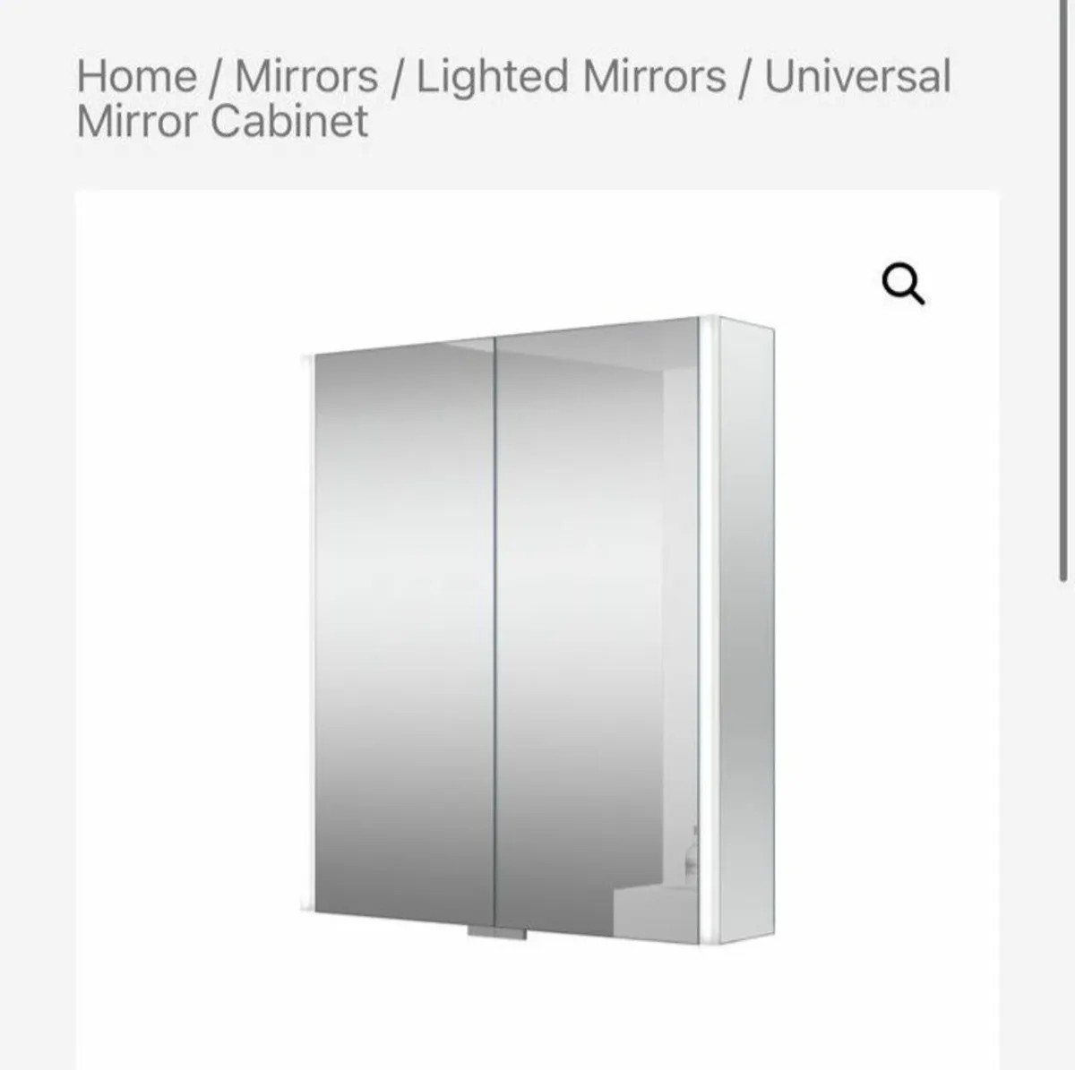 Bathroom  mirror - Image 1