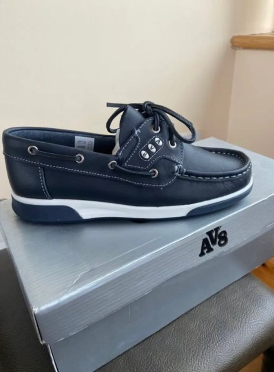 Dubarry Navy Shoes School Shoes - Image 1