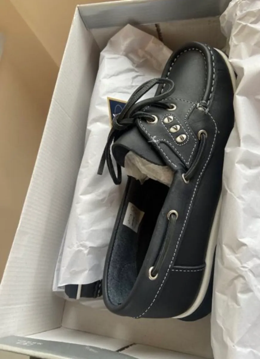 Dubarry Navy Shoes School Shoes - Image 4