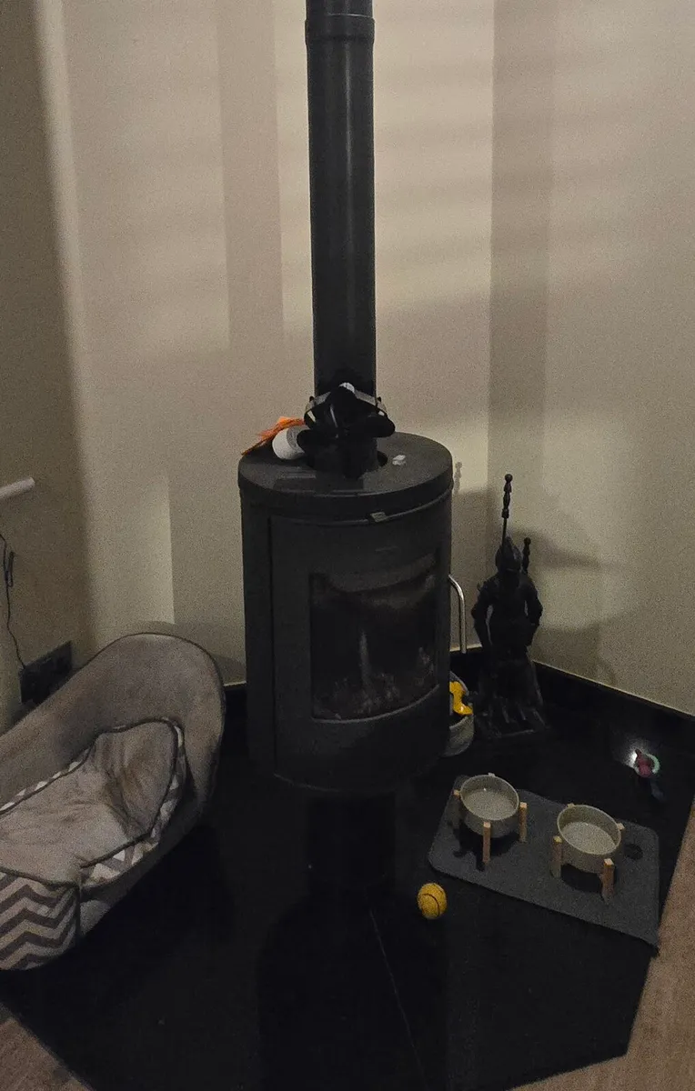 Morso pedestal wood stove