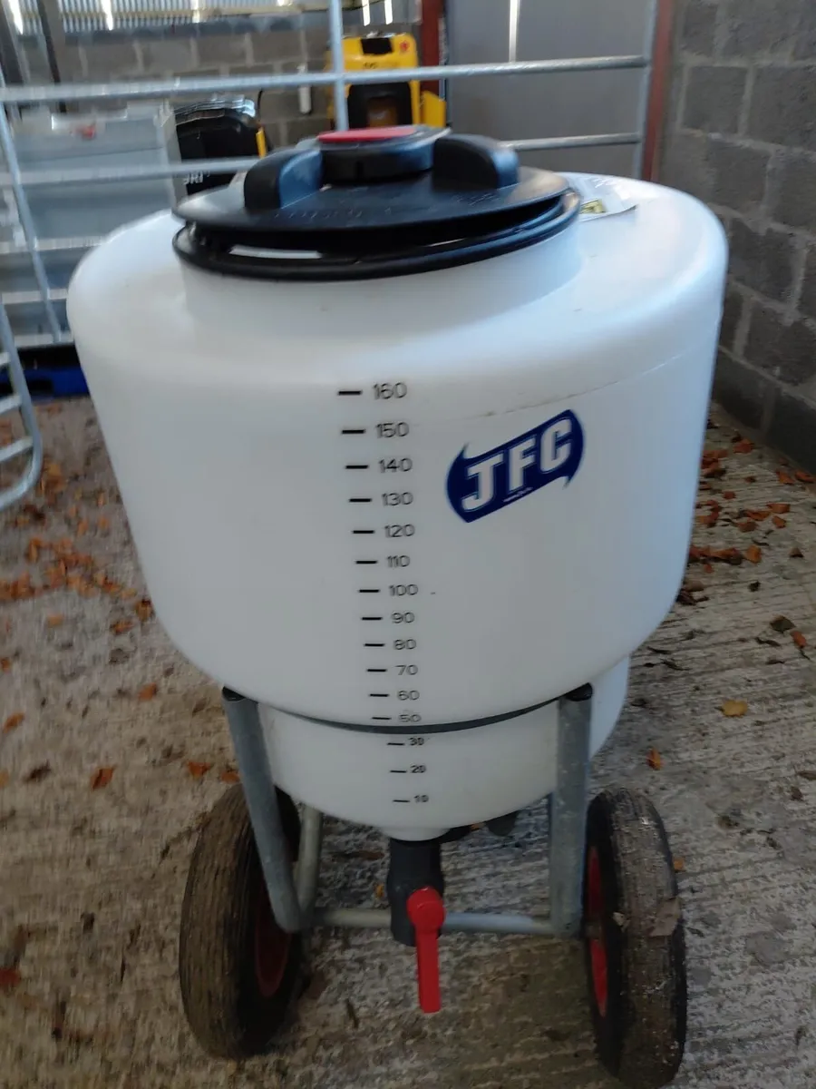 JFC milk kart with mixer and pump gun - Image 1