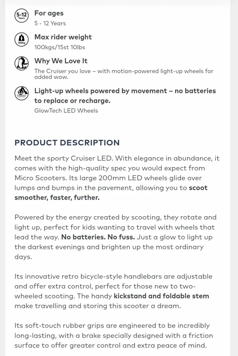 Micro cruiser scooter - Image 2