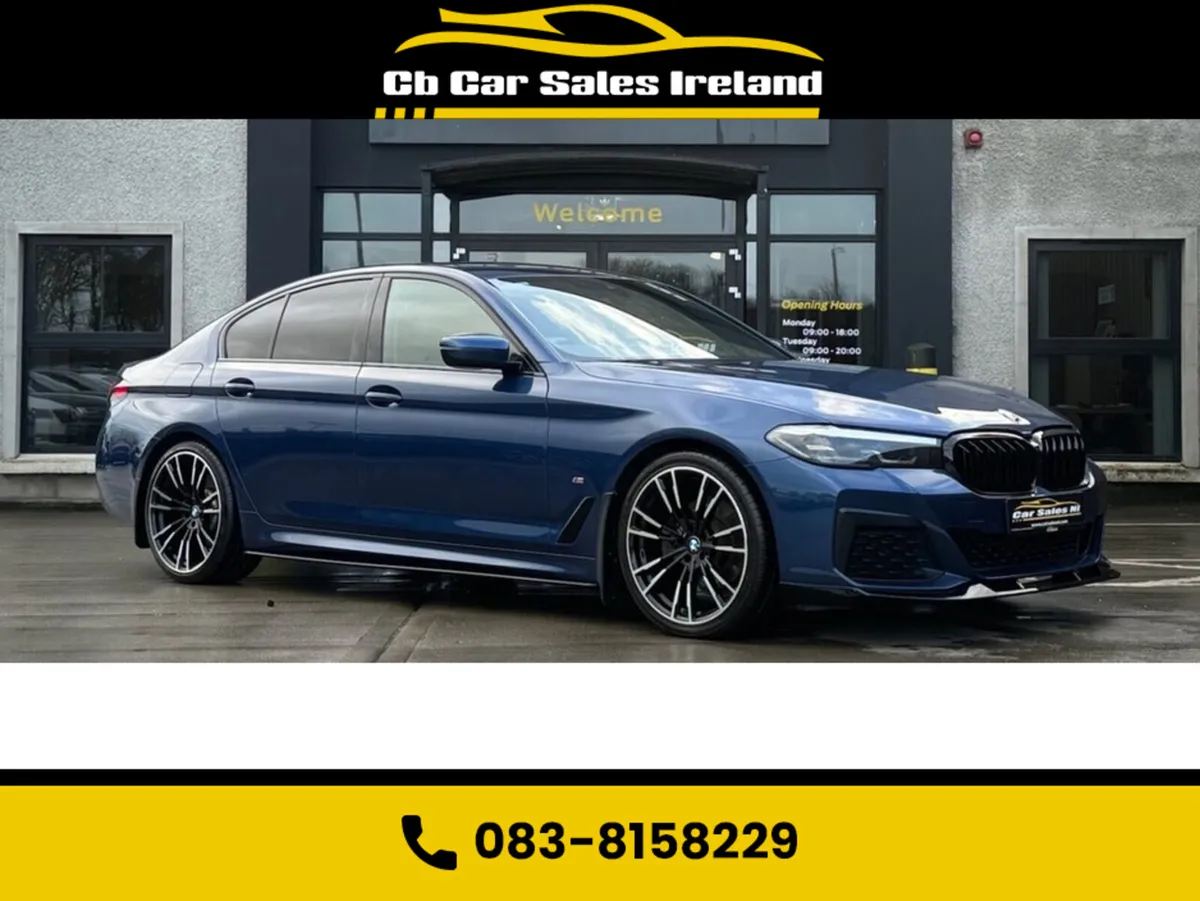 BMW 5-Series 2.0 520d MHT M Sport Saloon 4dr Diese - Image 1