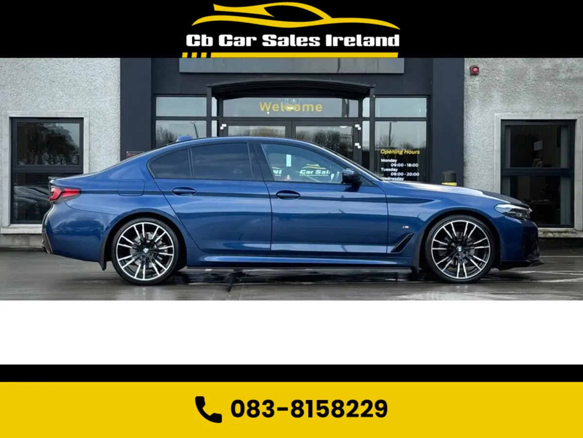 BMW 5-Series 2.0 520d MHT M Sport Saloon 4dr Diese - Image 3
