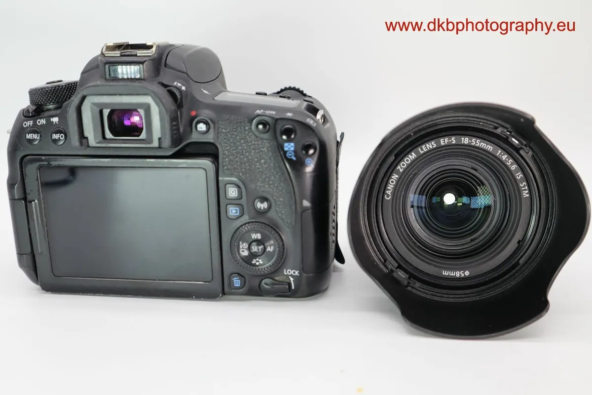 CANON 77D CAMERA & CANON EF-s 18-55mm IS STM LENS - Image 4