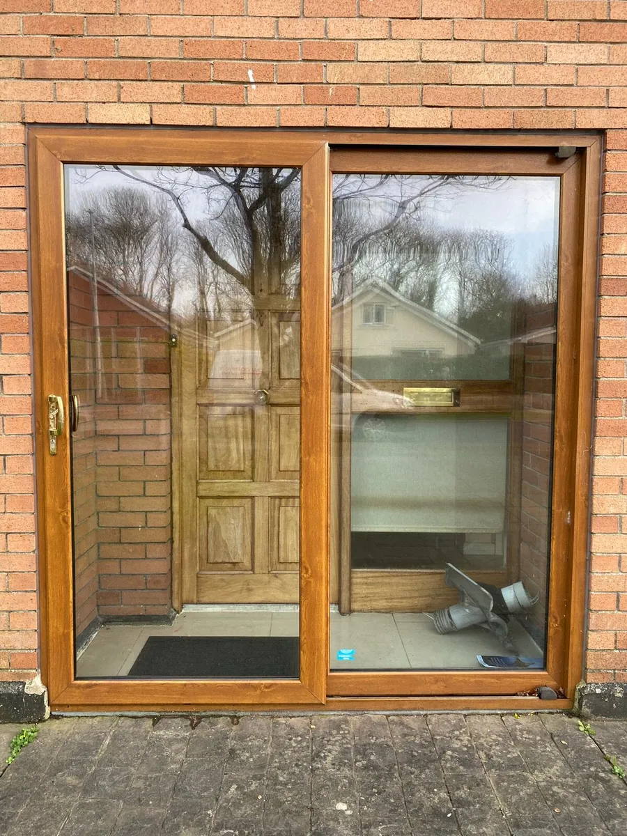 Sliding patio door