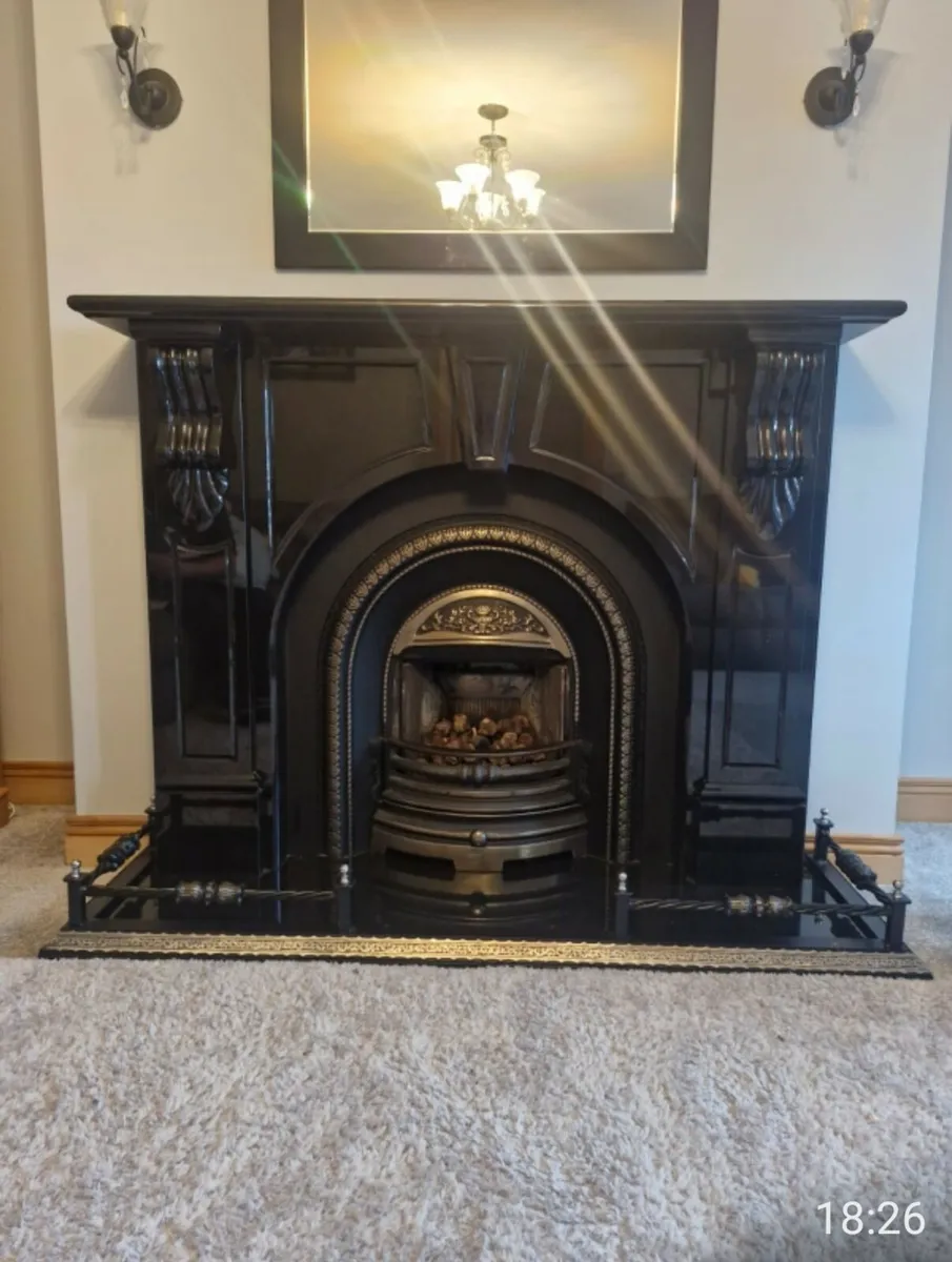 Marble fireplace - Image 1