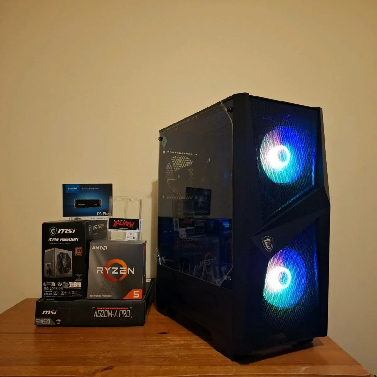 Gaming PC Ryzen 4500/GTX 1660 Super/16GB RAM - Image 1