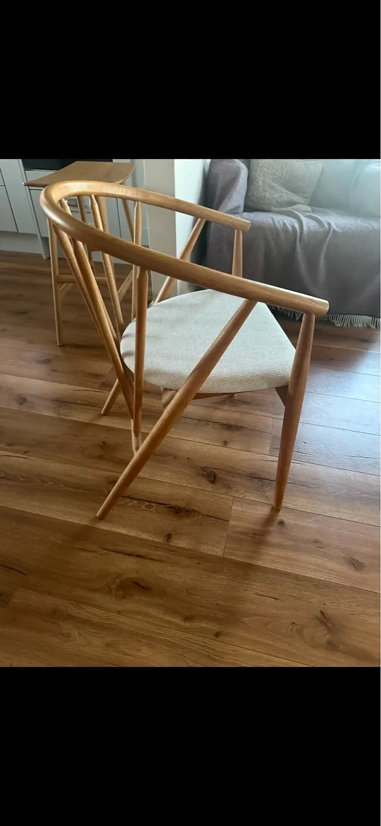 Oak chairs - Image 2