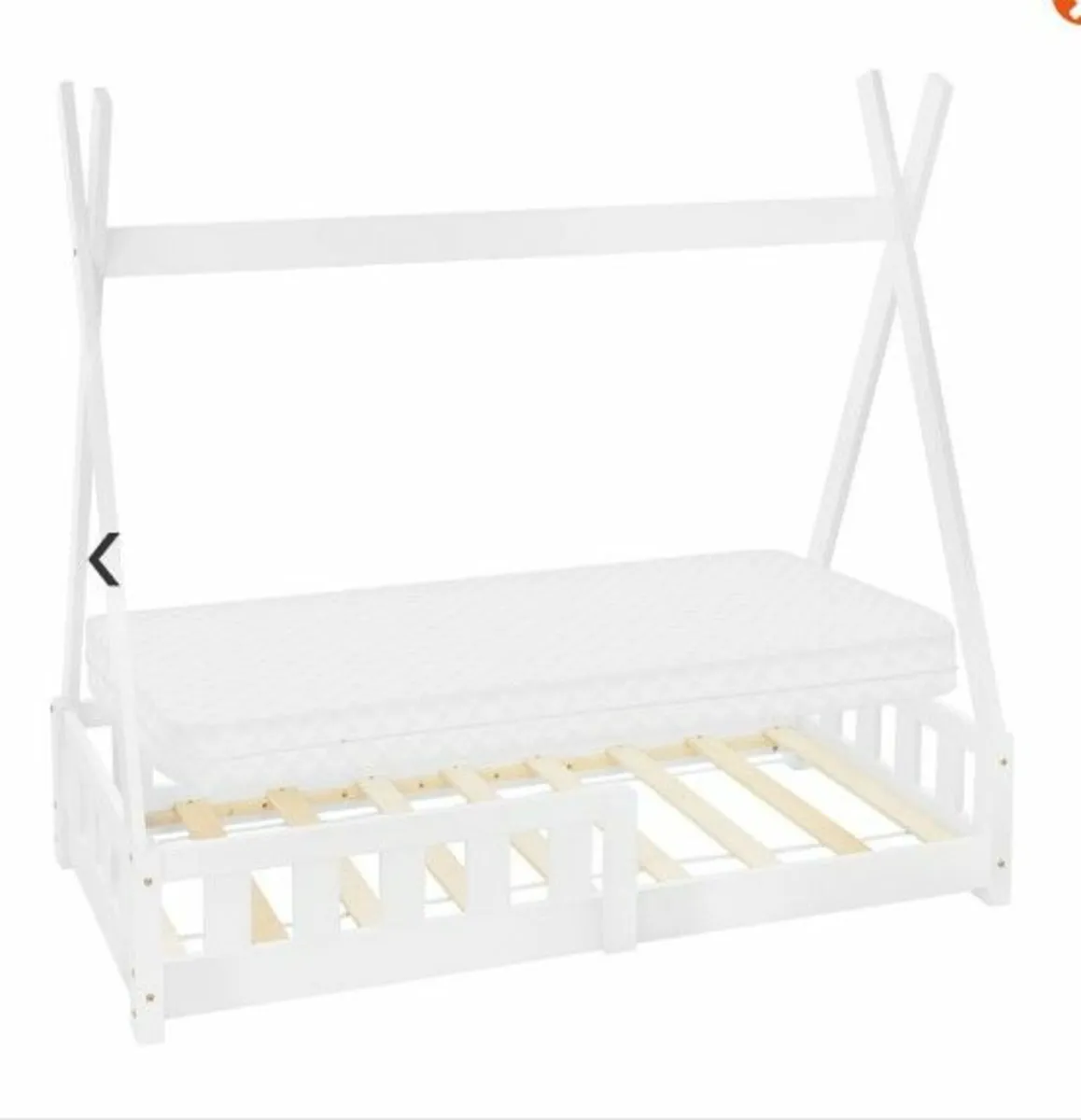 Kid's Tipi bed with mattress - Image 4