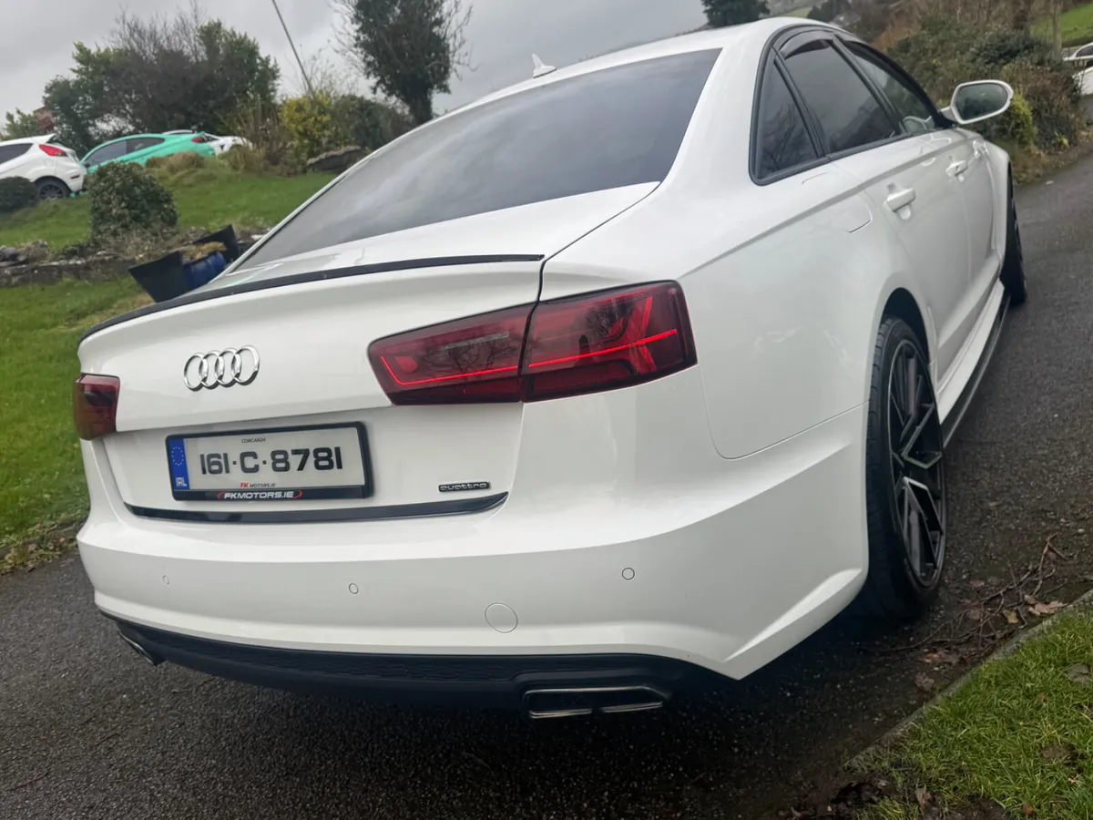 Audi A6 2016 Sline Quattro black edition - Image 4