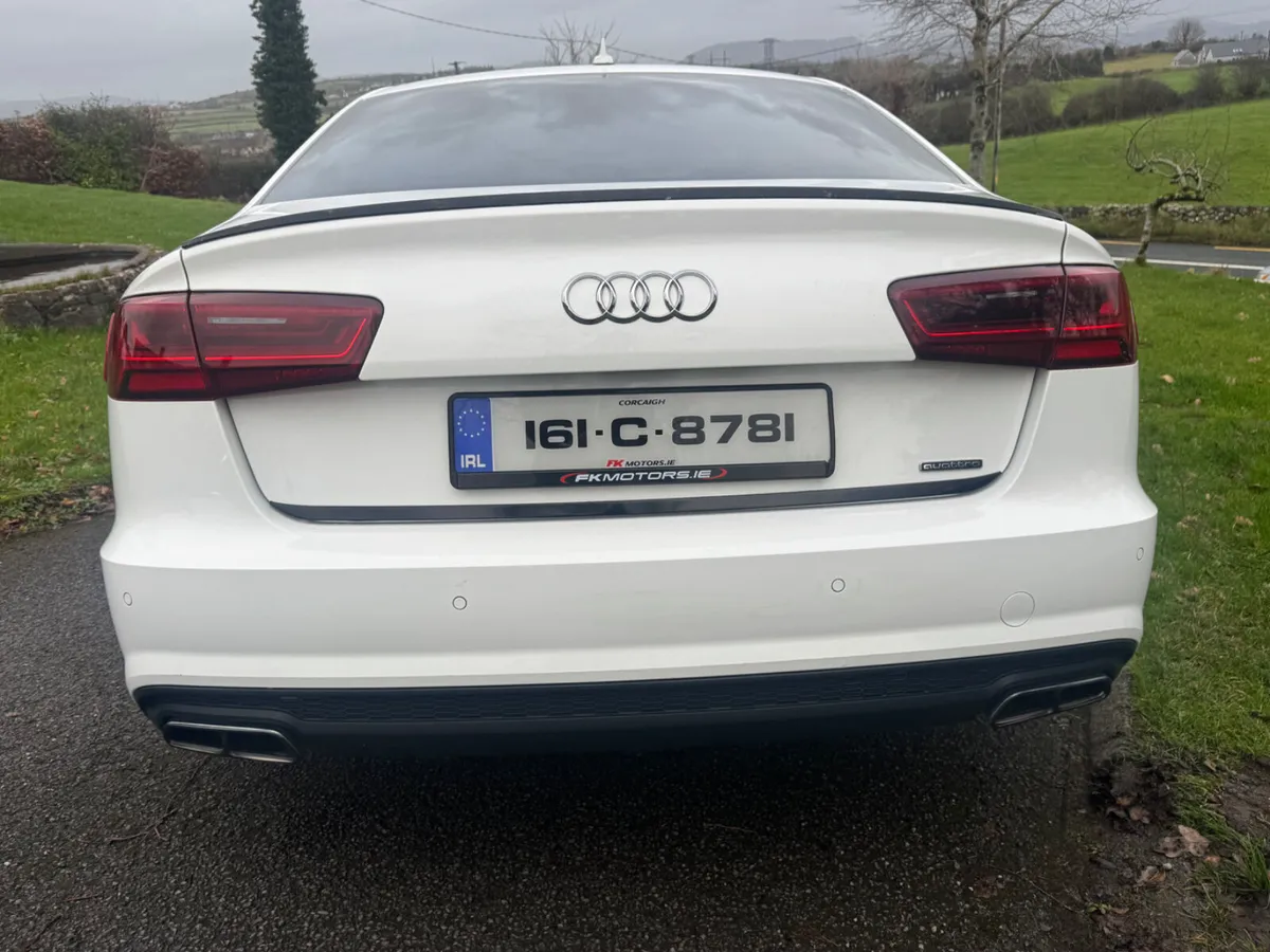 Audi A6 2016 Sline Quattro black edition - Image 2