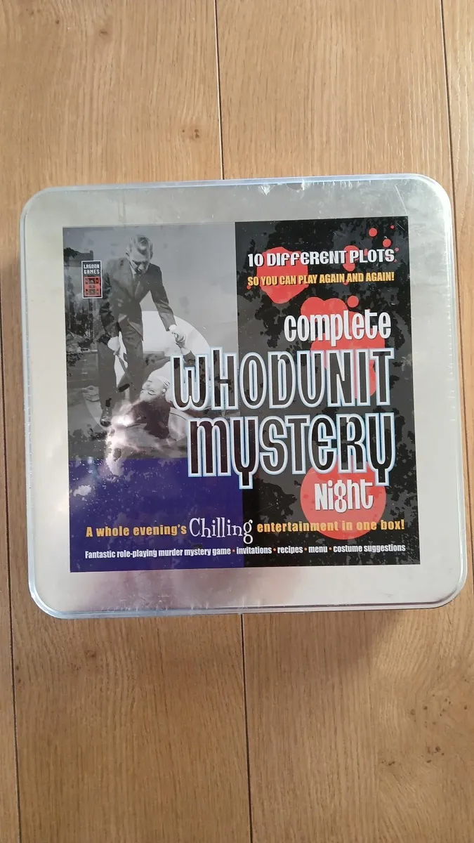 Whodunit Mystery Night game