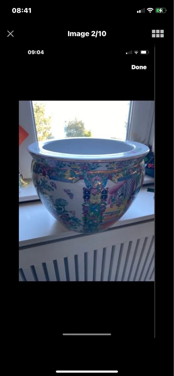 Large vintage Chinese Planter - Image 2