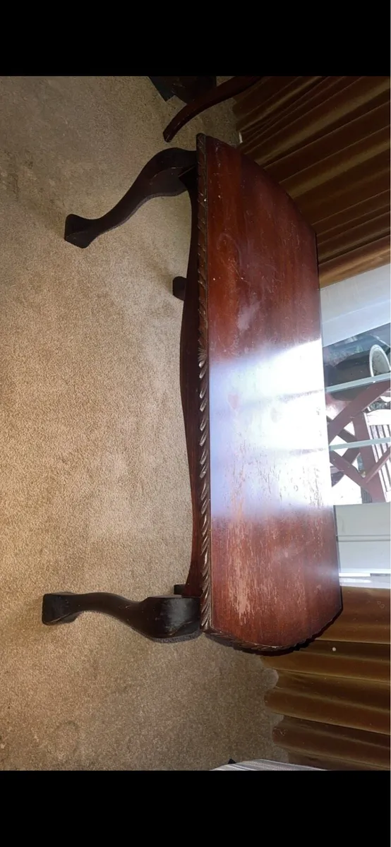 Mahogany table