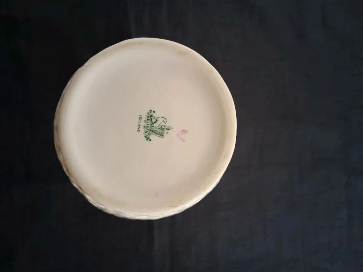 Belleek China Vase - Image 2