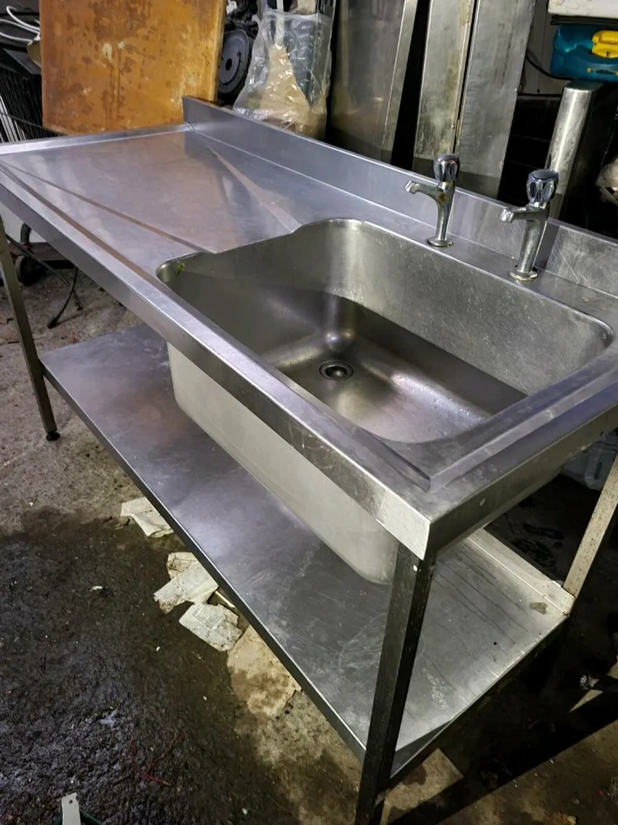 Sink Commercial Stainless Steel - Image 1
