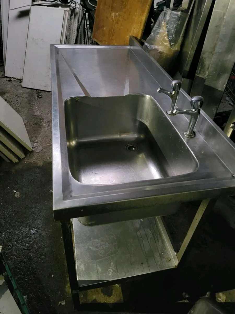 Sink Commercial Stainless Steel - Image 2