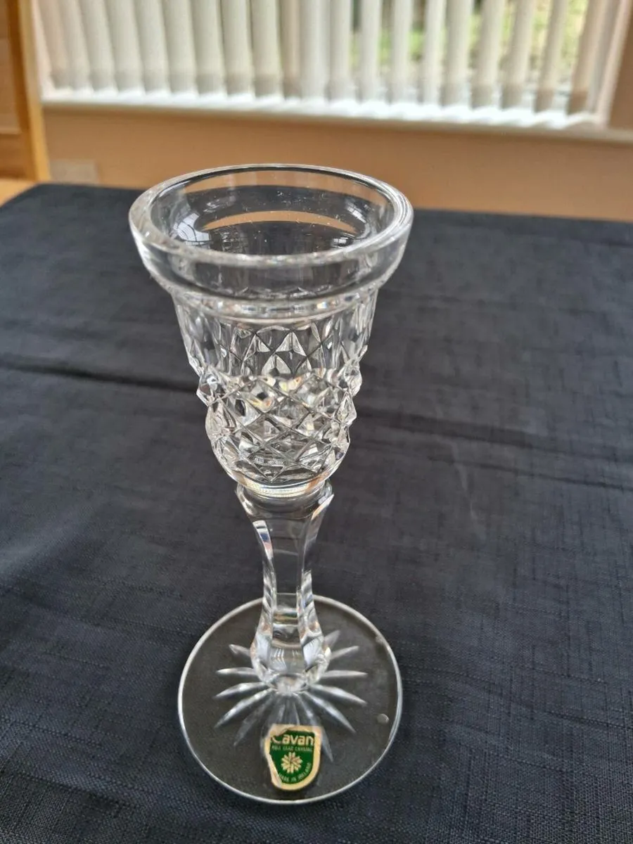 Cavan Full Lead Crystal Candle Stick