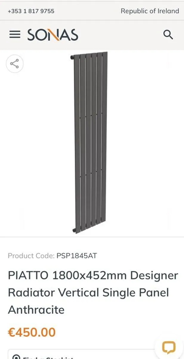 Sonas bathroom radiator - Image 1