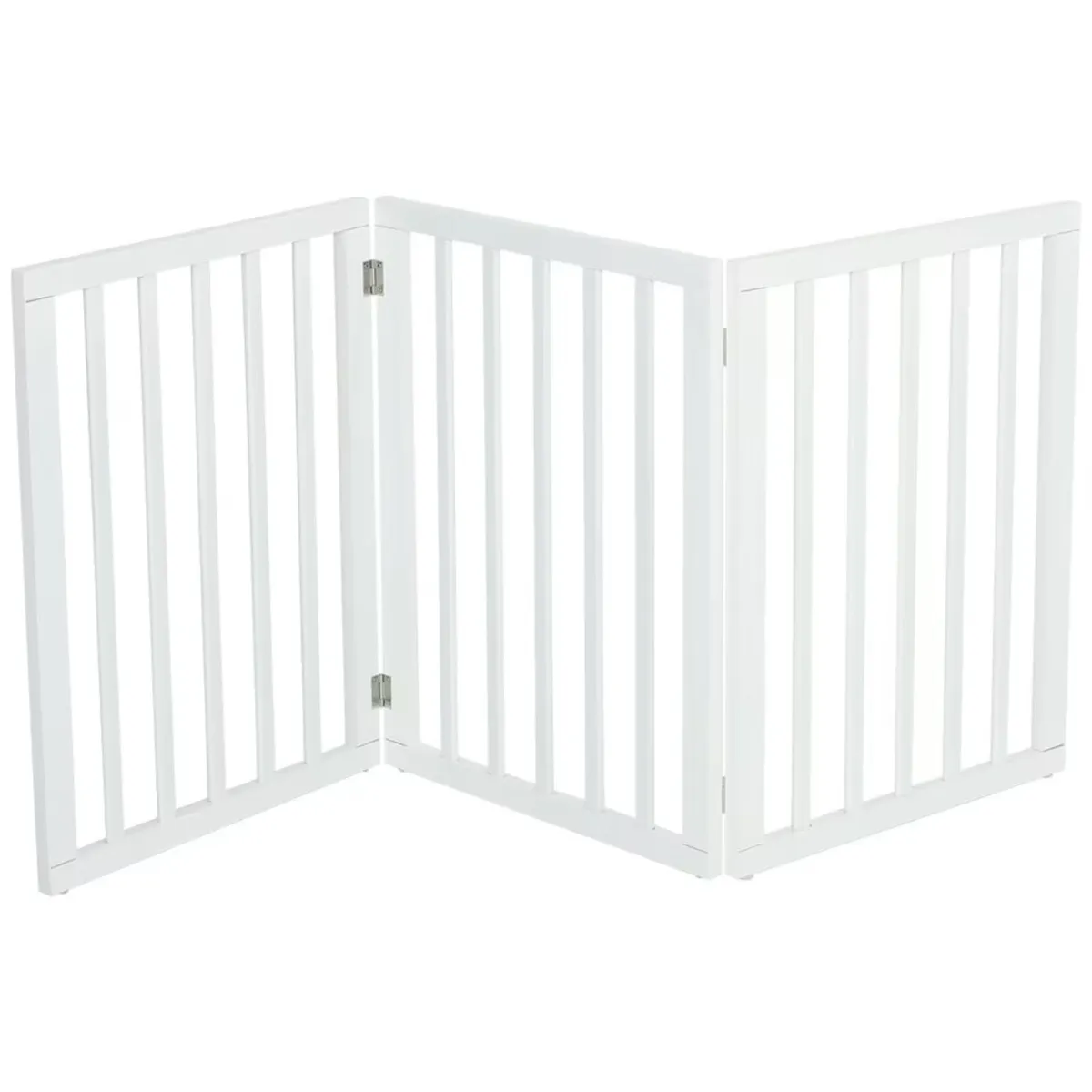 Foldable Freestanding 3 Panel Pet Gate - Image 2