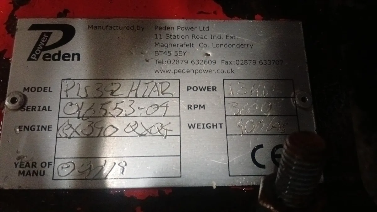 2019 honda gx390 3000psi - Image 4