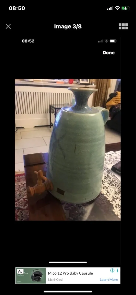 Rare Vintage Louis Mulcahy Cider Jar - Image 3