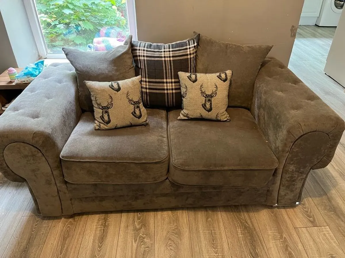3 & 2 Seater Sofa Set for Sale - Image 4