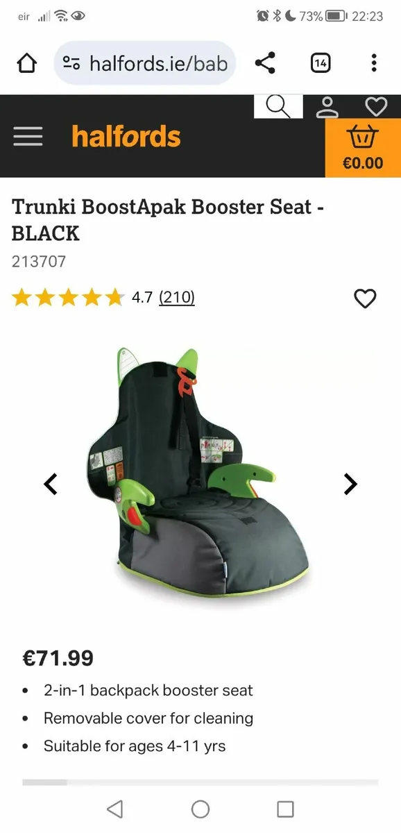 Trunki Boostapak Car Seat - Image 2