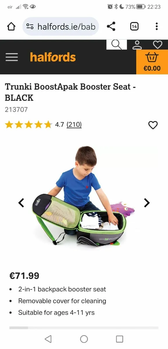 Trunki Boostapak Car Seat - Image 3