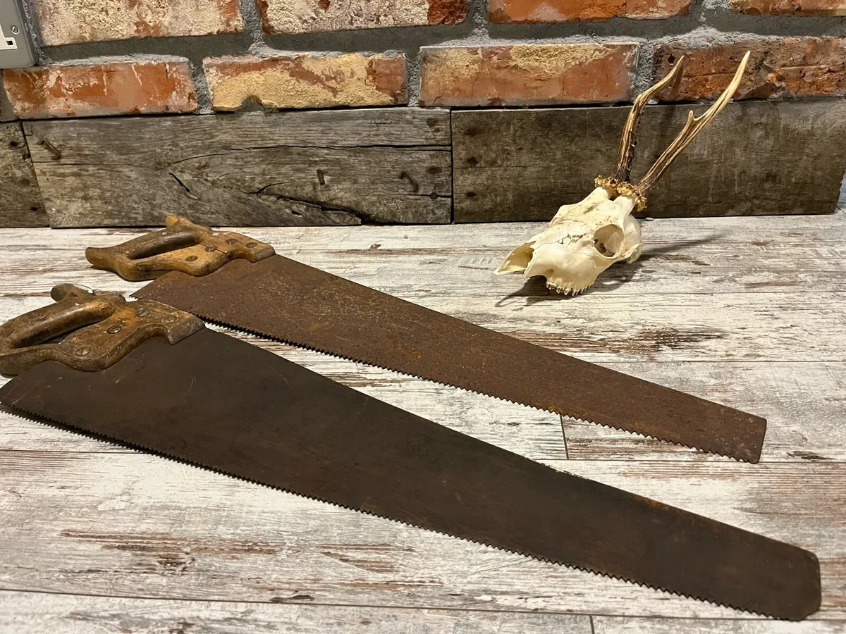 Vintage Hand saw - Image 1