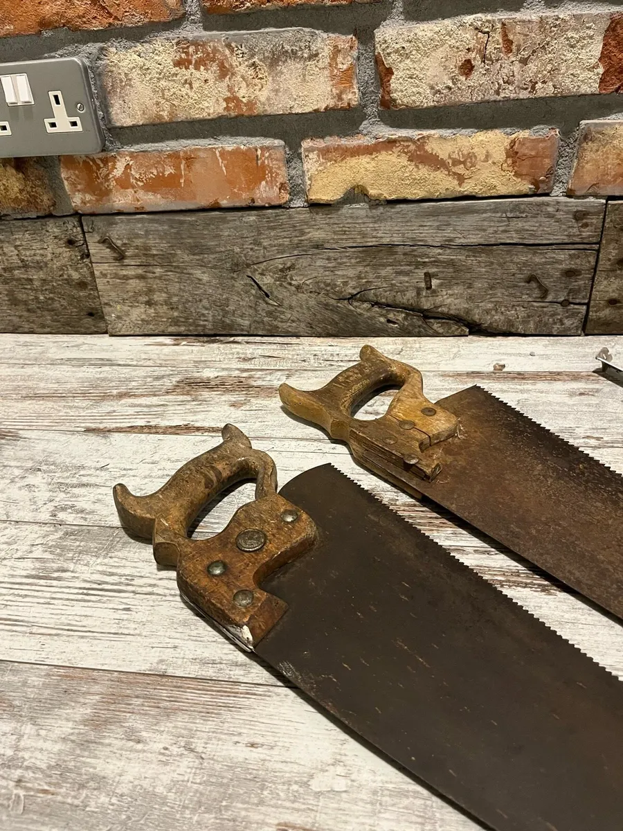 Vintage Hand saw - Image 4
