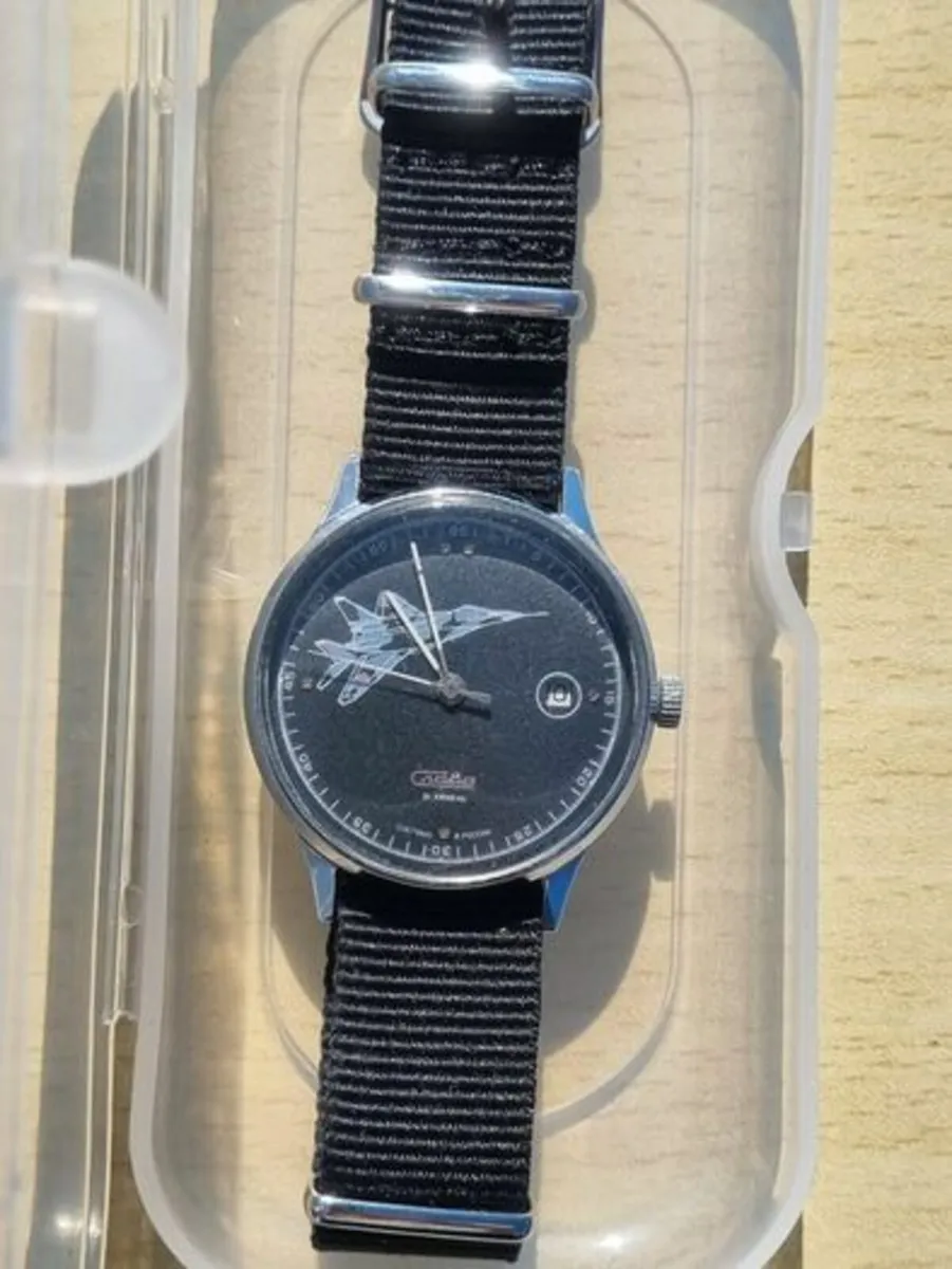 Soviet mechanical watch - Slava Mig 29 - Image 1