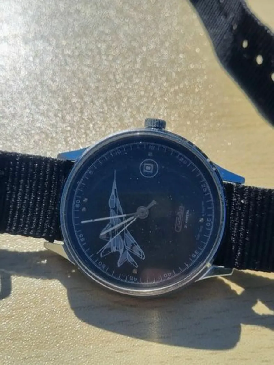 Soviet mechanical watch - Slava Mig 29 - Image 3