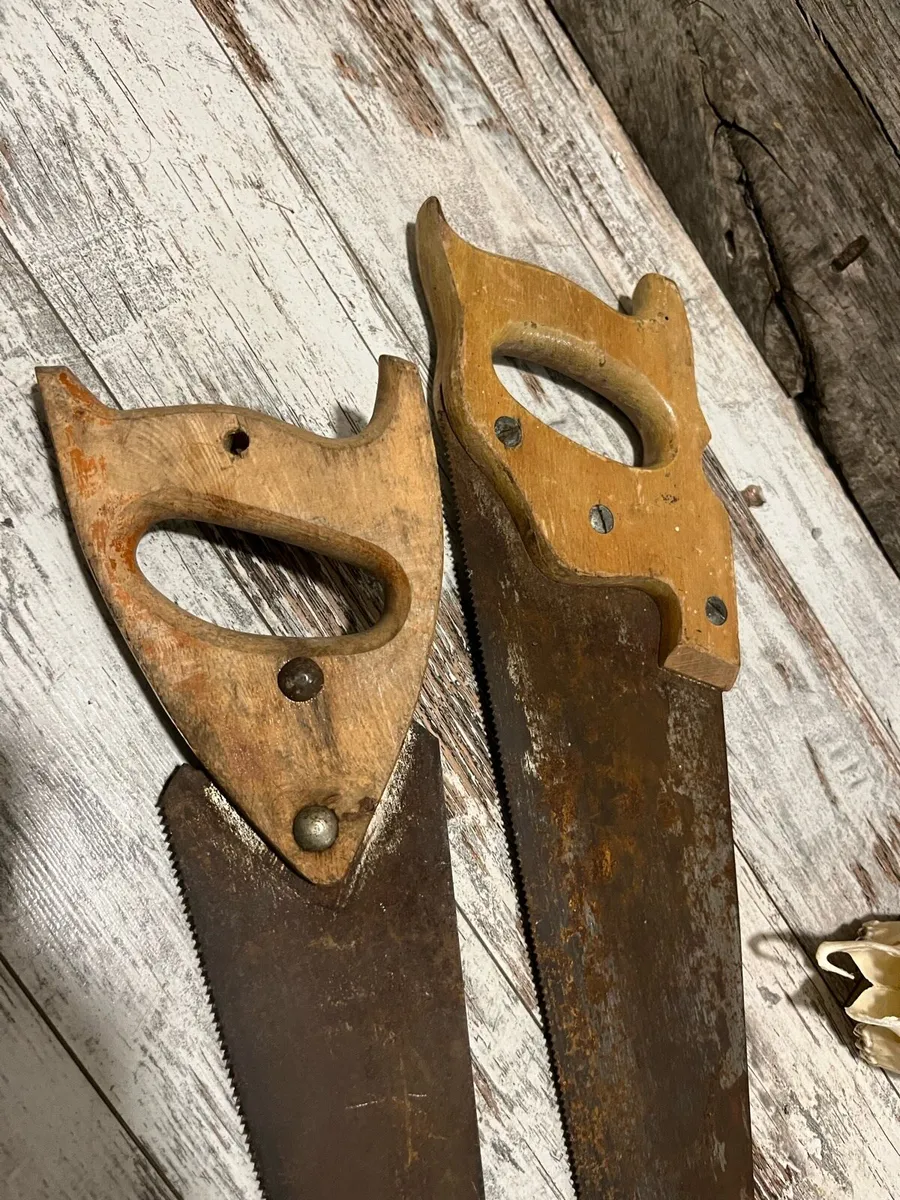 Vintage Hand saw - Image 2