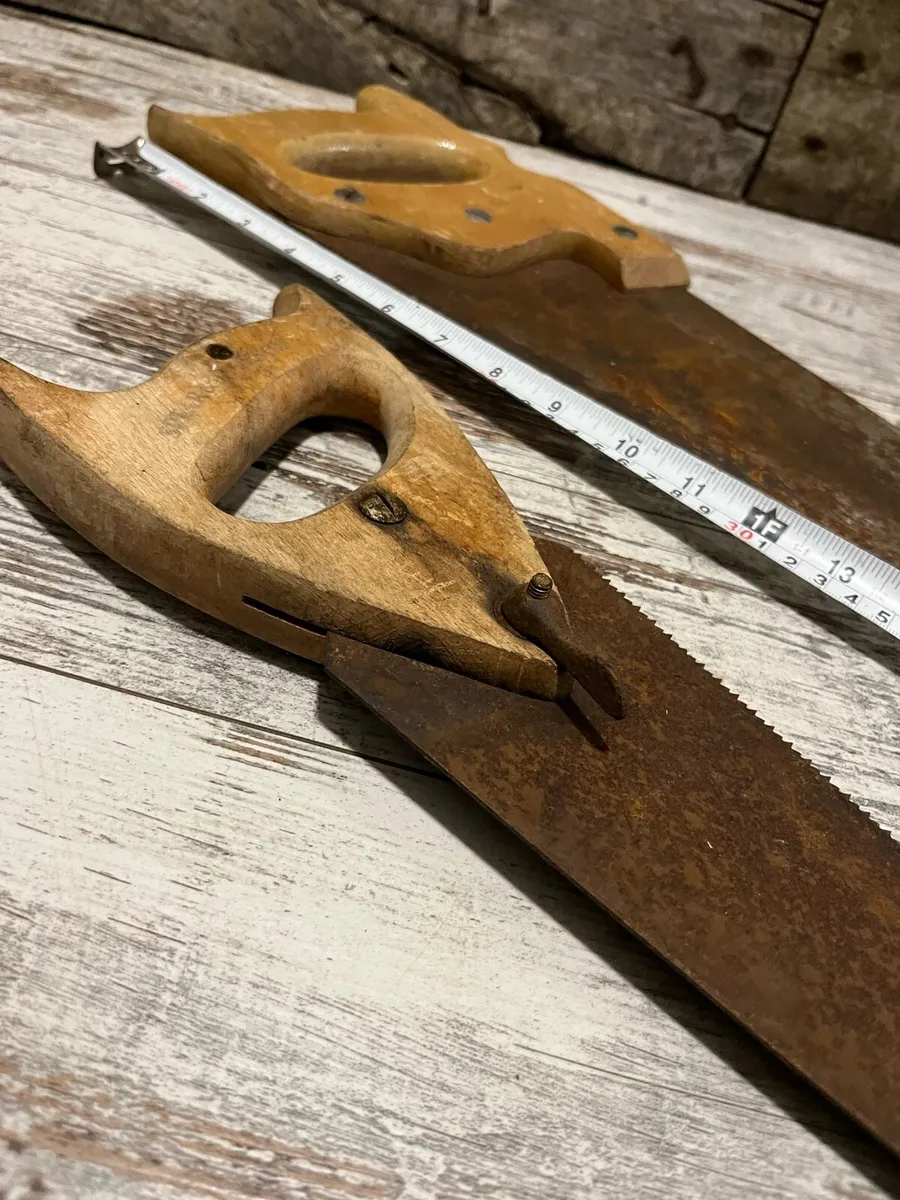 Vintage Hand saw - Image 4
