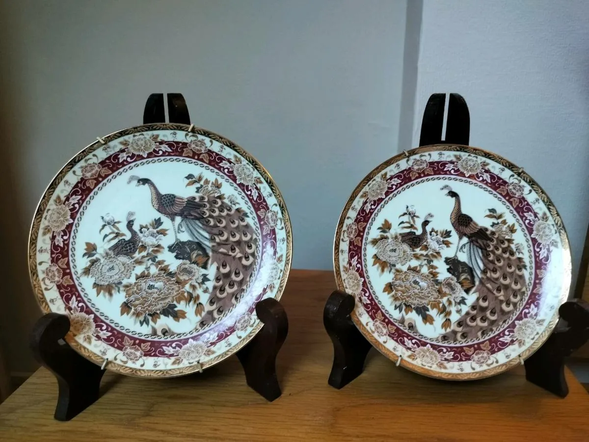Japanese porcelain plates
